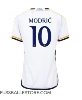 Günstige Real Madrid Luka Modric #10 Heimtrikot Damen 2023-24 Kurzarm